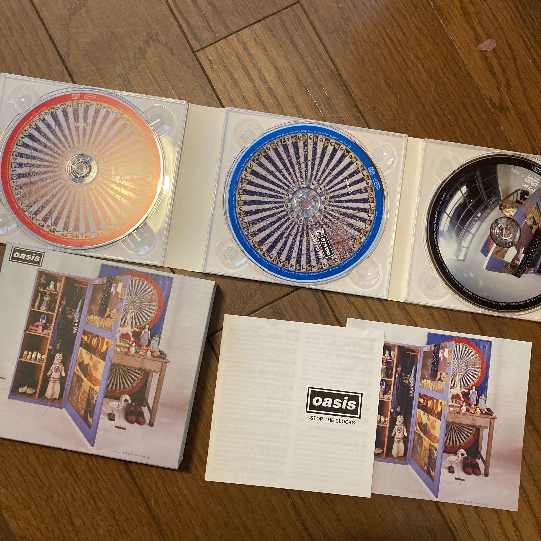 Oasis Stop The Clocks 2CD+DVD Japan Press Best Of Compilation 2006
