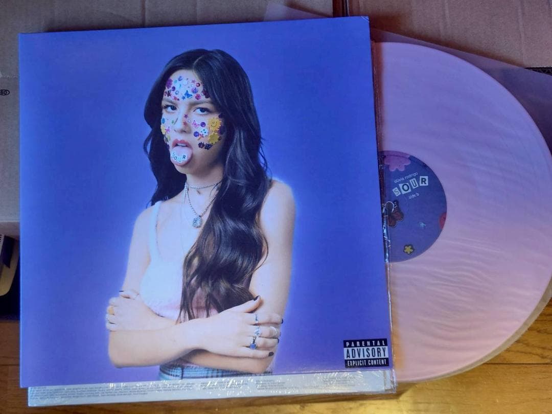 Olivia Rodrigo - SOUR LP Pink Vinyl Indie Retail Exclusive Pop