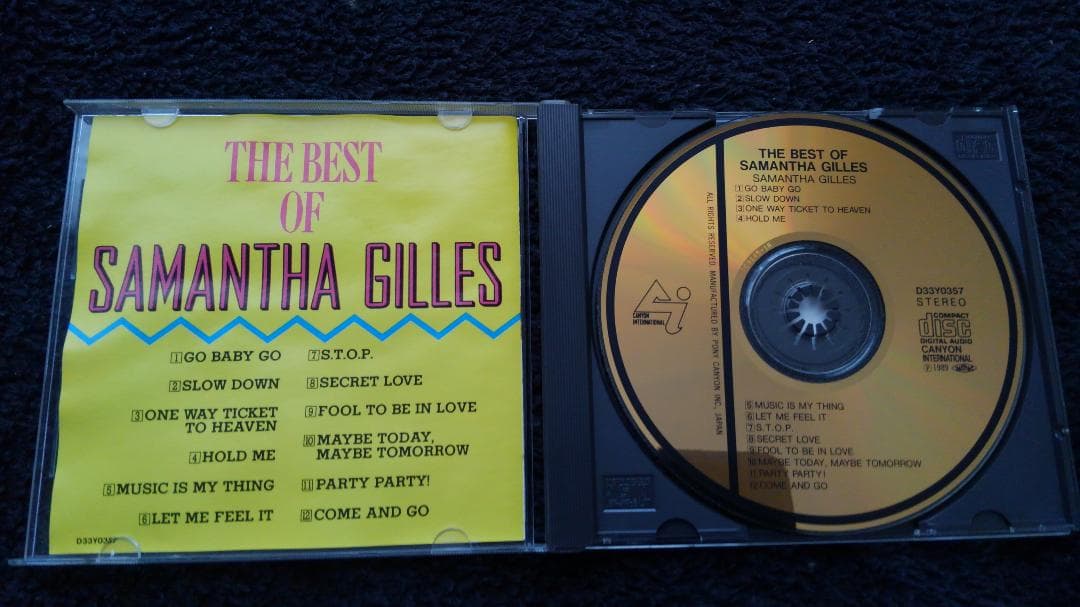 Samantha Jills Best Albums Gold Disc Limited Edition Used CD | Japansoundstore