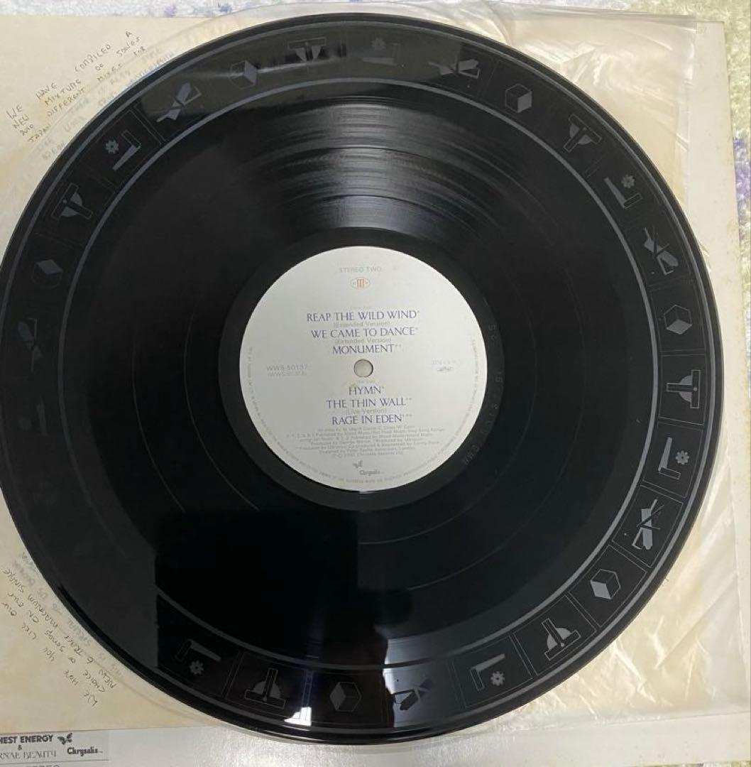 Ultravox Hymn Limited Japan 12-Inch Etched Vinyl EP WWS-50137 With Obi