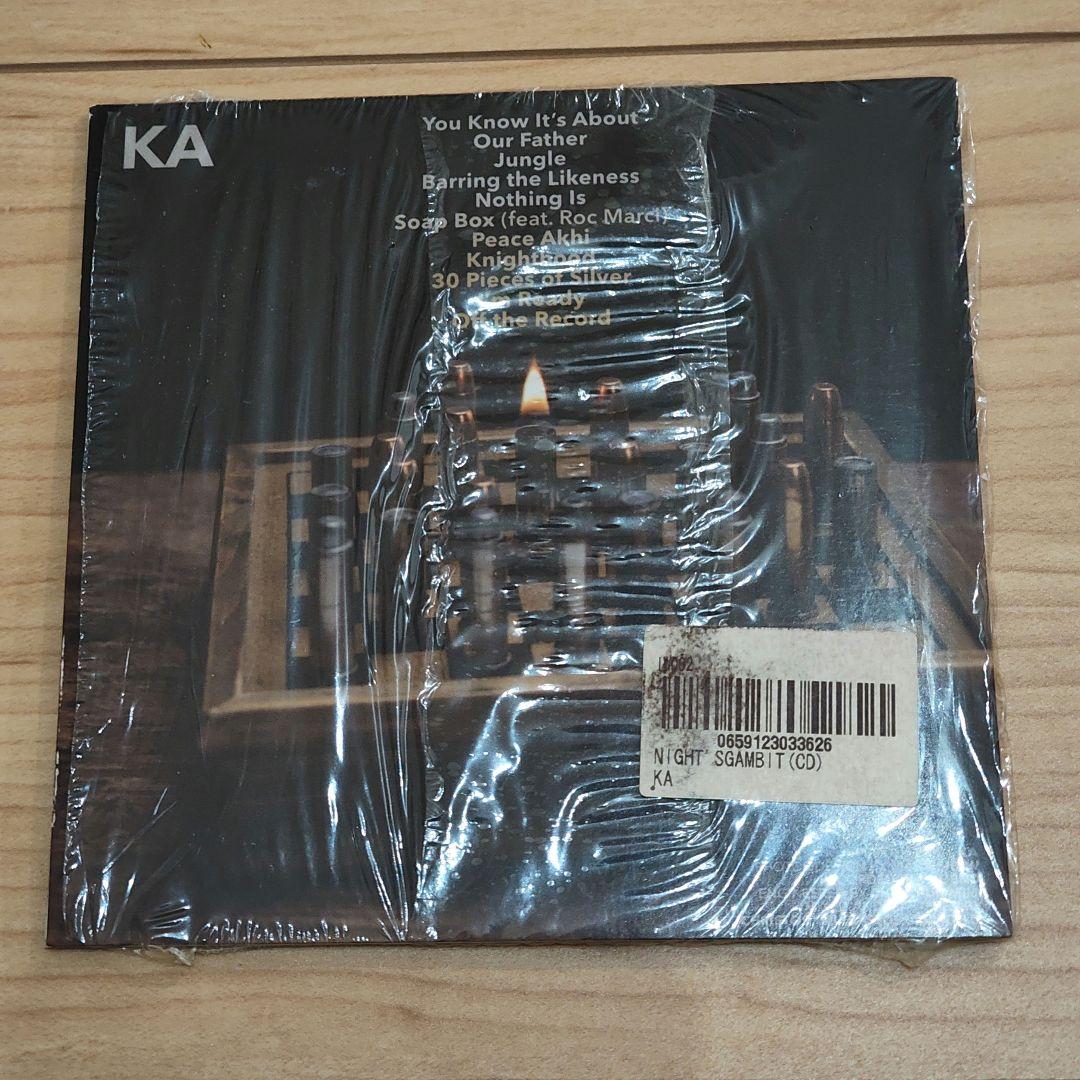 Ka The Night's Gambit Hip-Hop CD, 2012, Self-Produced, NYC Brooklyn, Used | Japansoundstore