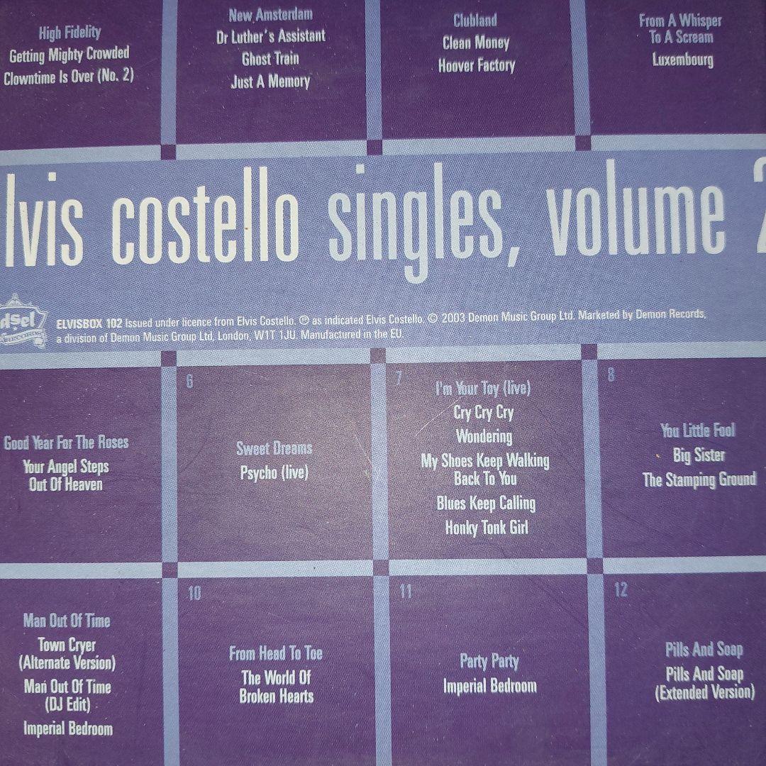 Elvis Costello Singles Volume 2 12CD Limited Edition Used | Japansoundstore