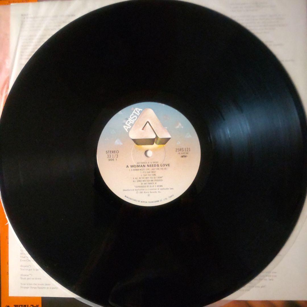 Ray Parker Jr. & Raydio - A Woman Needs Love LP Japan 1981 Vinyl Soul Pop