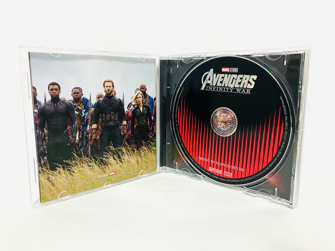 Alan Silvestri Avengers: Infinity War Original Motion Picture Soundtrack CD (US)