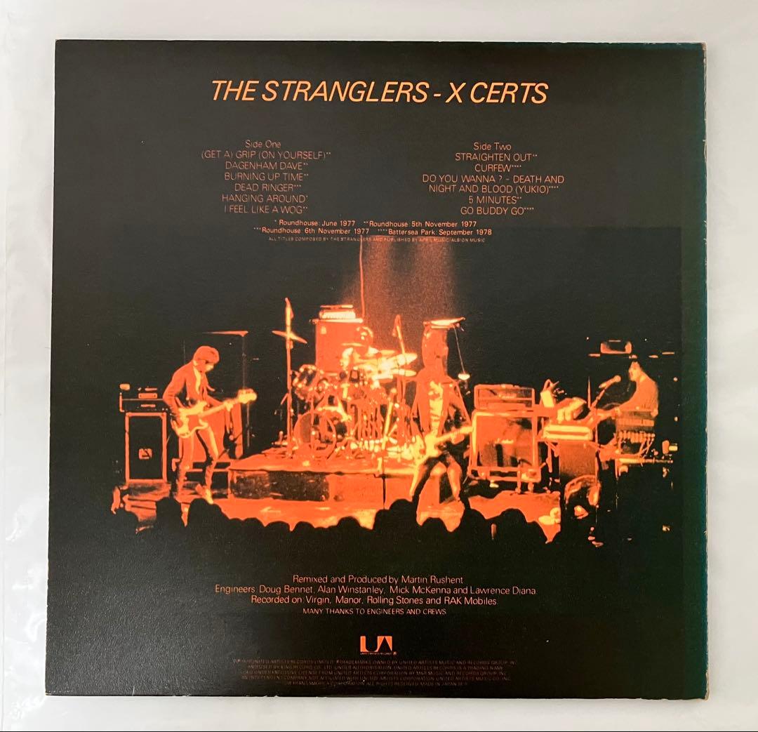 The Stranglers X Certs LP with EP bonus, Japan Import, VG condition | Japansoundstore