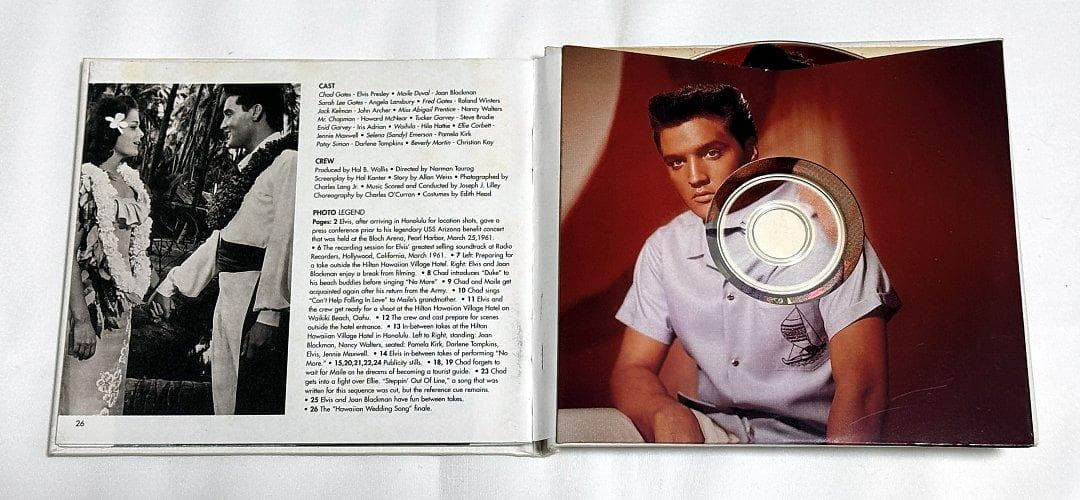 Elvis Presley - Blue Hawaii Collector's Edition CD Japan Press w/ OBI 1997