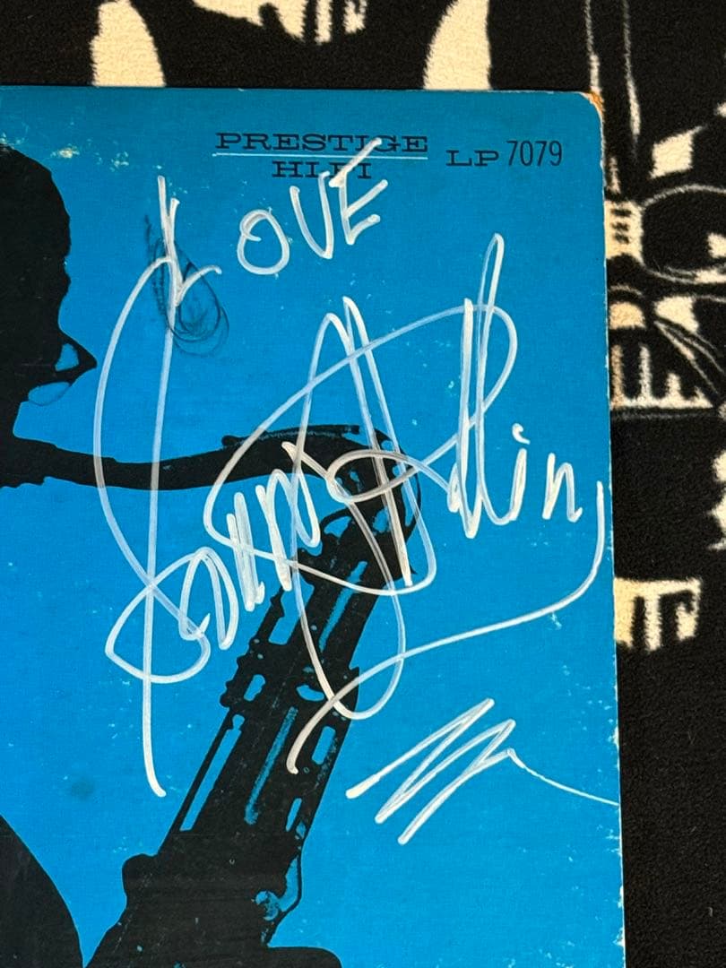 Sonny Rollins Saxophone Colossus LP Hand-Signed Jazz Vinyl Japan SMJ-6501(M)