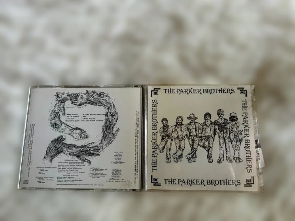The Parker Brothers - Self Titled CD Japan First Pressing With OBI Out Of Print
