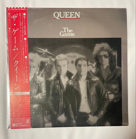 Queen - The Game LP Vinyl 1980 Japan Pressing w/ Obi Strip Excellent Condition