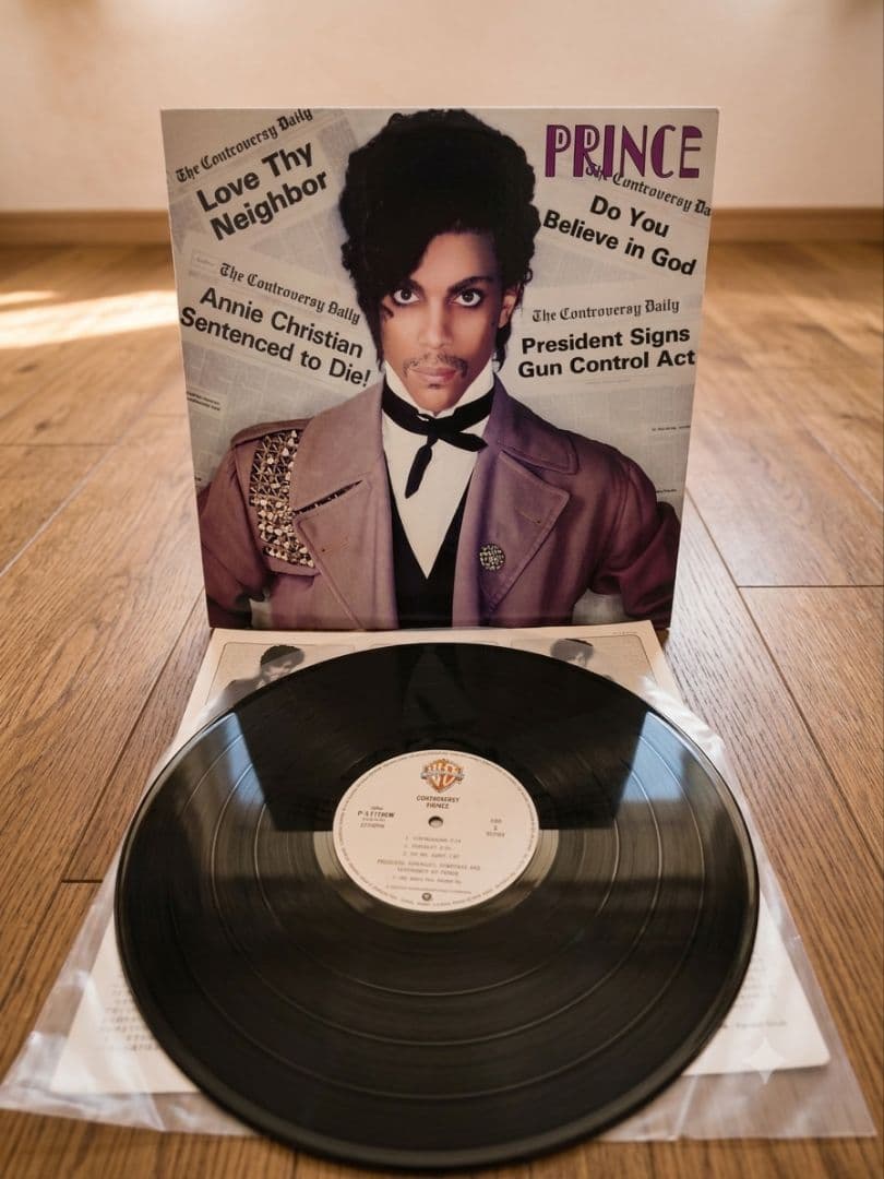 Prince Controversy 1981 Japan LP Vinyl Record P-11126W Warner Bros