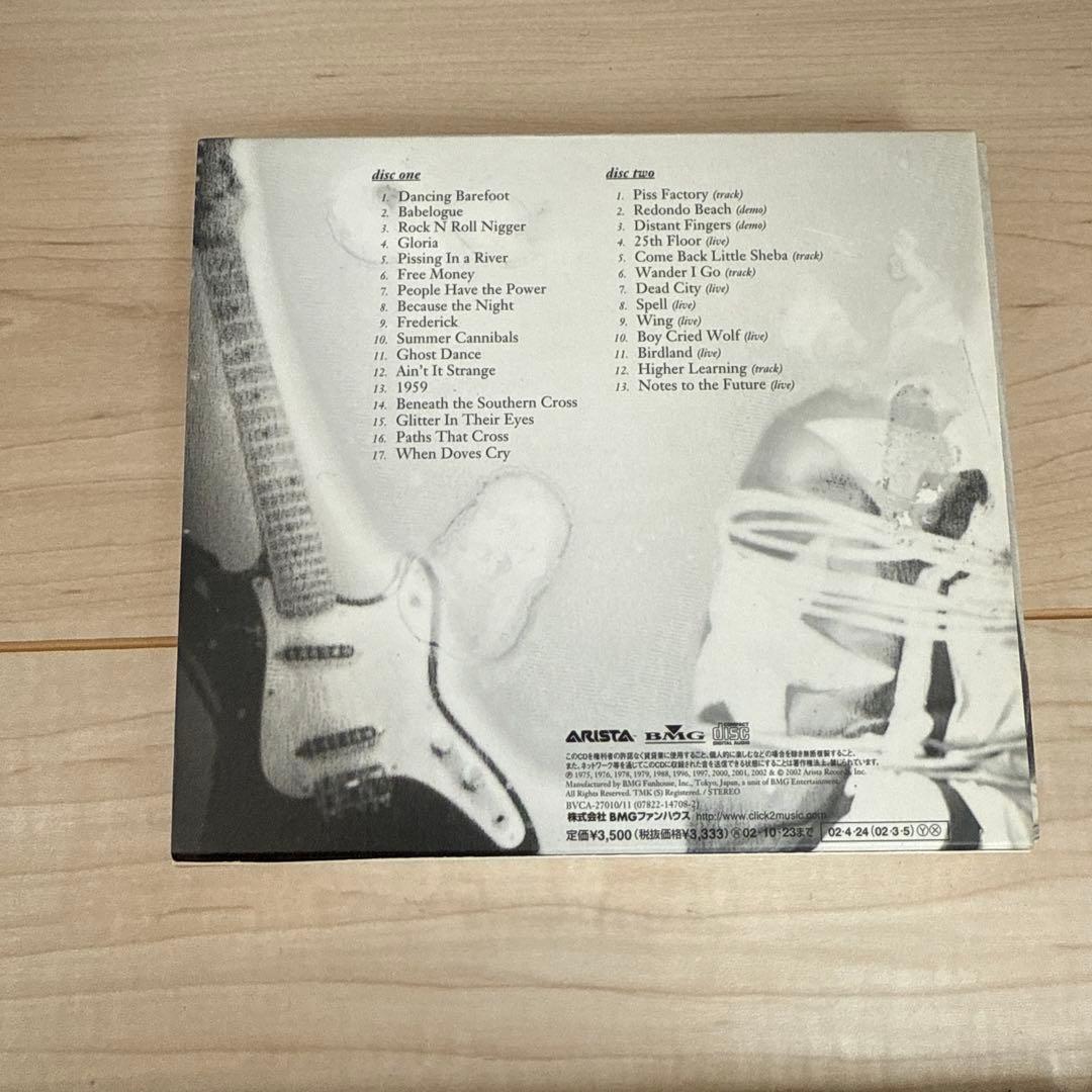Patti Smith - LAND (1975-2002) 2CD Japan Press Paper Sleeve Best Album