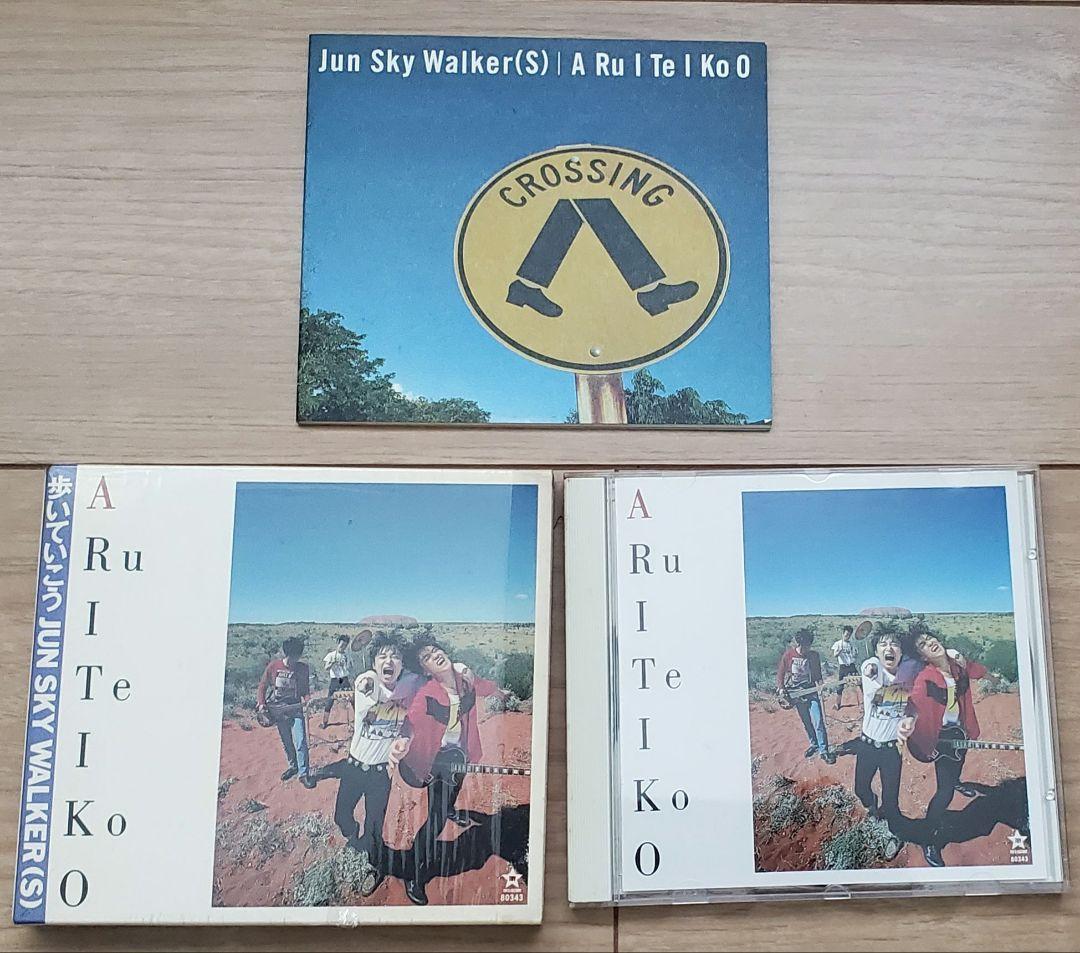 Jun Sky Walker(S) A Ru Te I Ko O CD Japan Press with OBI Limited Edition 1989