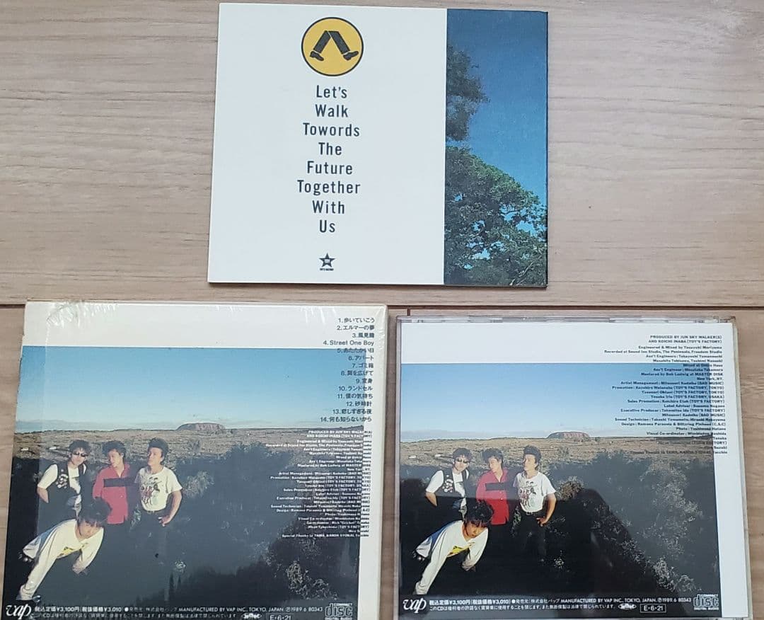 Jun Sky Walker(S) A Ru Te I Ko O CD Japan Press with OBI Limited Edition 1989