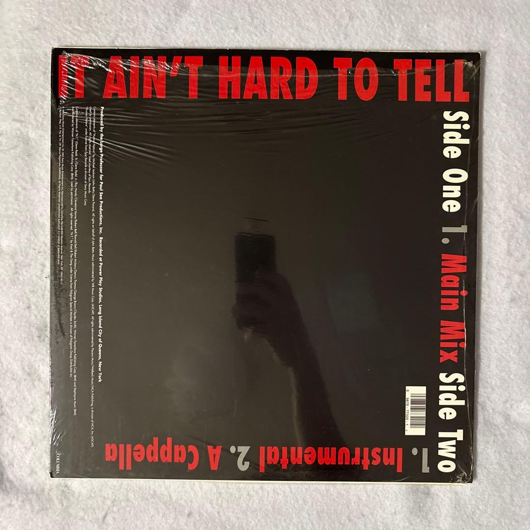 Nas - It Ain't Hard to Tell 12" Vinyl Single (1994) Original US Hip Hop Classic