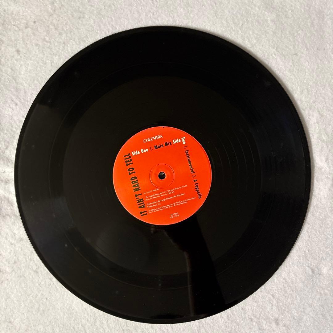 Nas - It Ain't Hard to Tell 12" Vinyl Single (1994) Original US Hip Hop Classic
