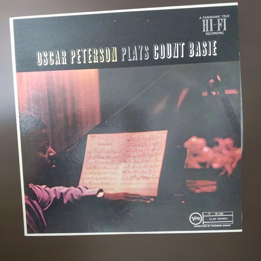 Oscar Peterson - Plays Count Basie LP Japan Jazz Vinyl Verve MV 2569