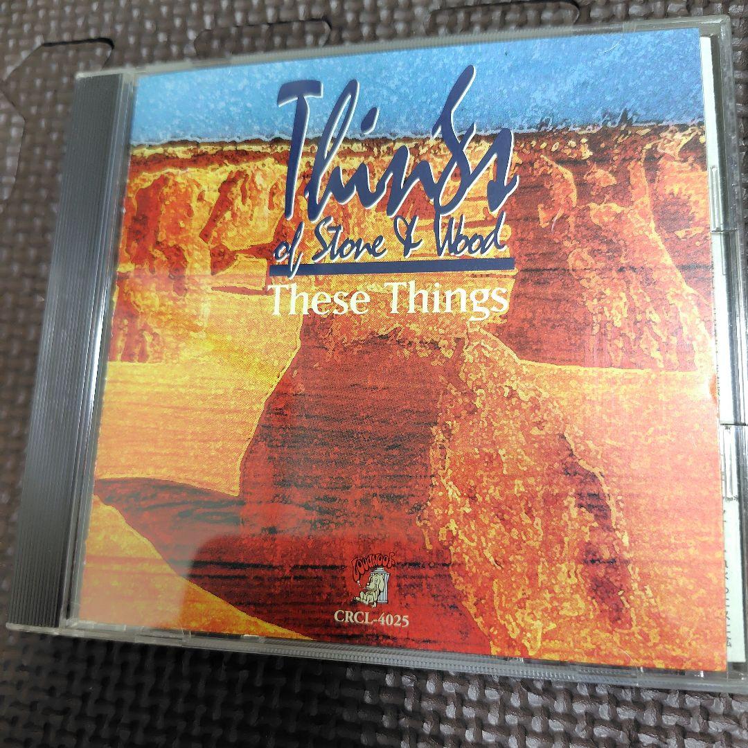 Things of Stone & Wood These Things CD Japan Press 15 Tracks Bonus Tracks