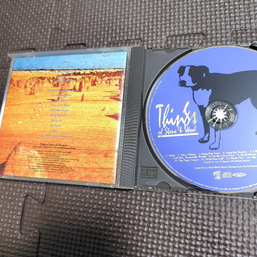 Things of Stone & Wood These Things CD Japan Press 15 Tracks Bonus Tracks