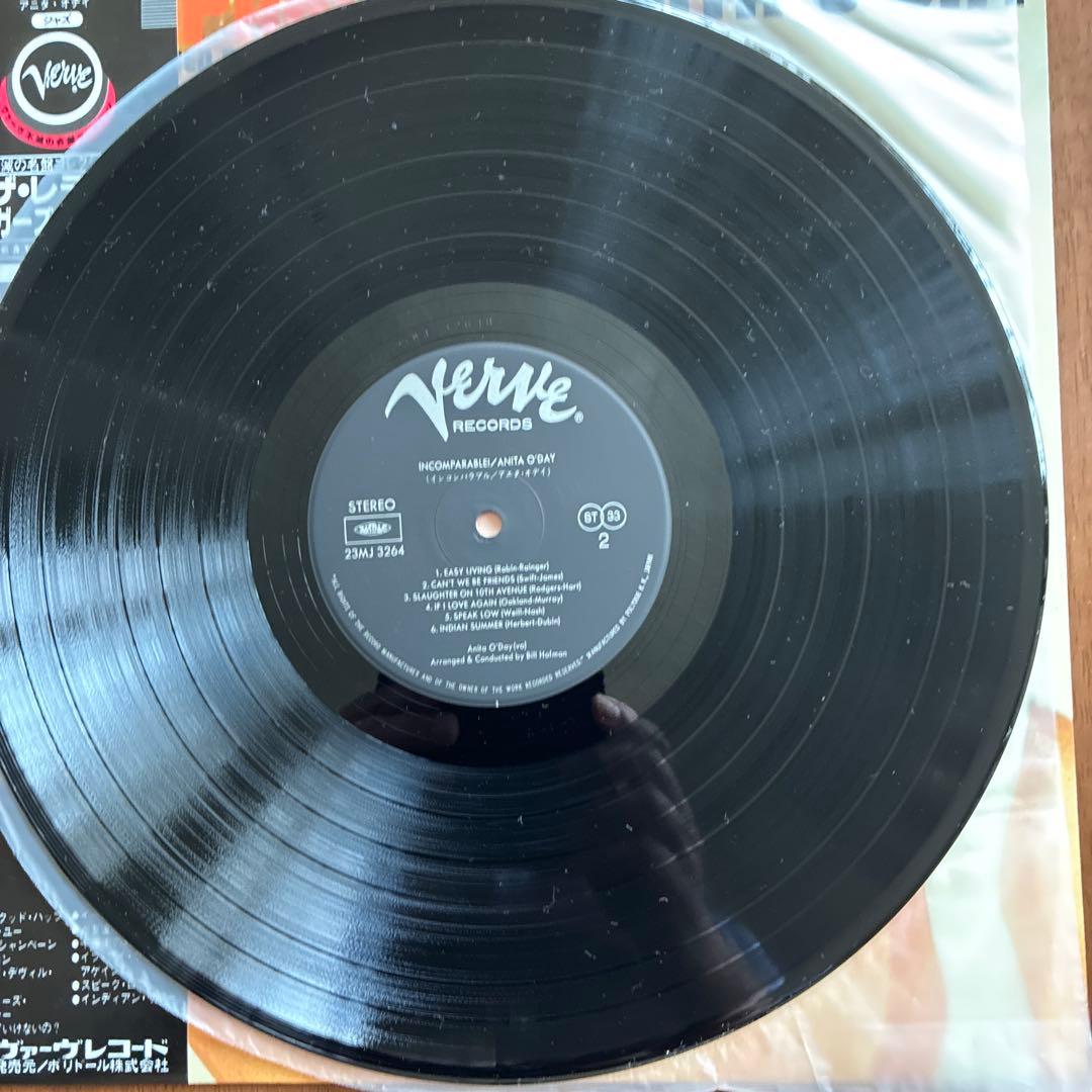 Anita O'Day Incomparable 1963 Jazz LP Verve Reissue Used Clean Vinyl | Japansoundstore