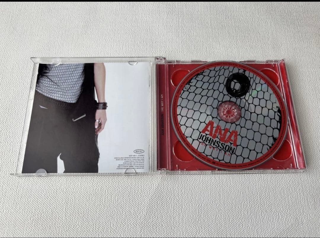 Ana Johnsson - The Way I Am - CD+DVD Japan Press with OBI Limited Edition 2004