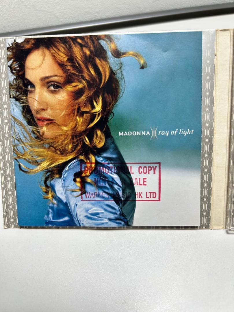 Madonna - Ray of Light CD Album, Promo Copy, Warner Music HK Ltd, 1998