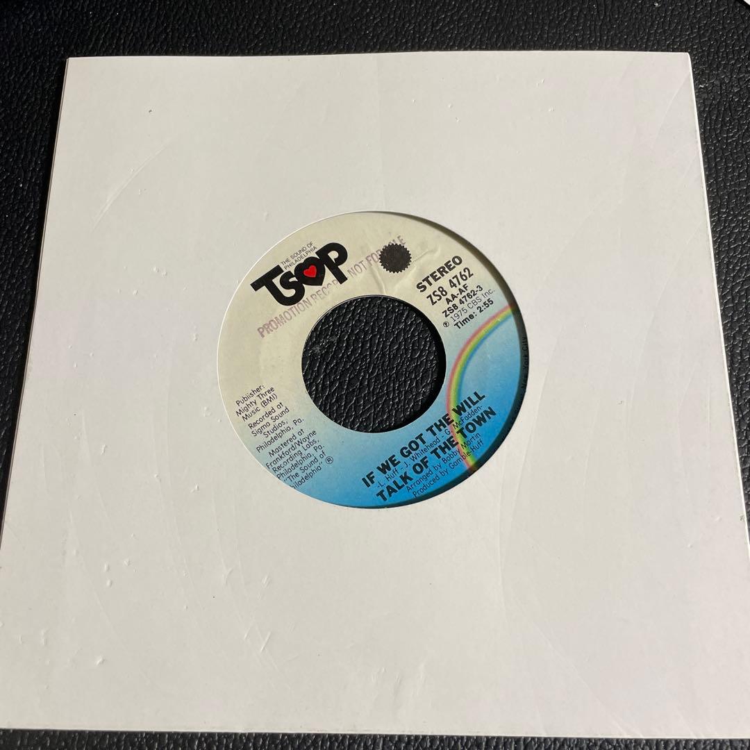 Talk Of The Town - If We Got The Will / I Apologize 7" Soul TSOP US Original