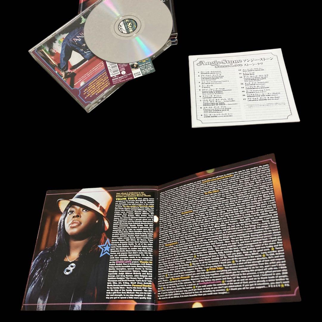 Angie Stone - Stone Love CD Japan Press with OBI 2004 Neo Soul R&B