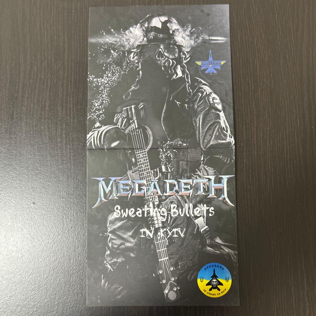 MEGADETH Sweating Bullets In Kyiv Limited Edition CD Live 2011 Rare