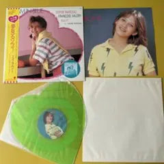 SOPHIE MARCEAU Reality Heart Shaped Vinyl 7" Japan TOSHIBA EMI T10-1003 w/Obi