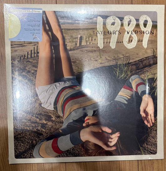 Taylor Swift 1989 (Taylor's Version) 2LP Sunrise Boulevard Yellow Vinyl Sealed