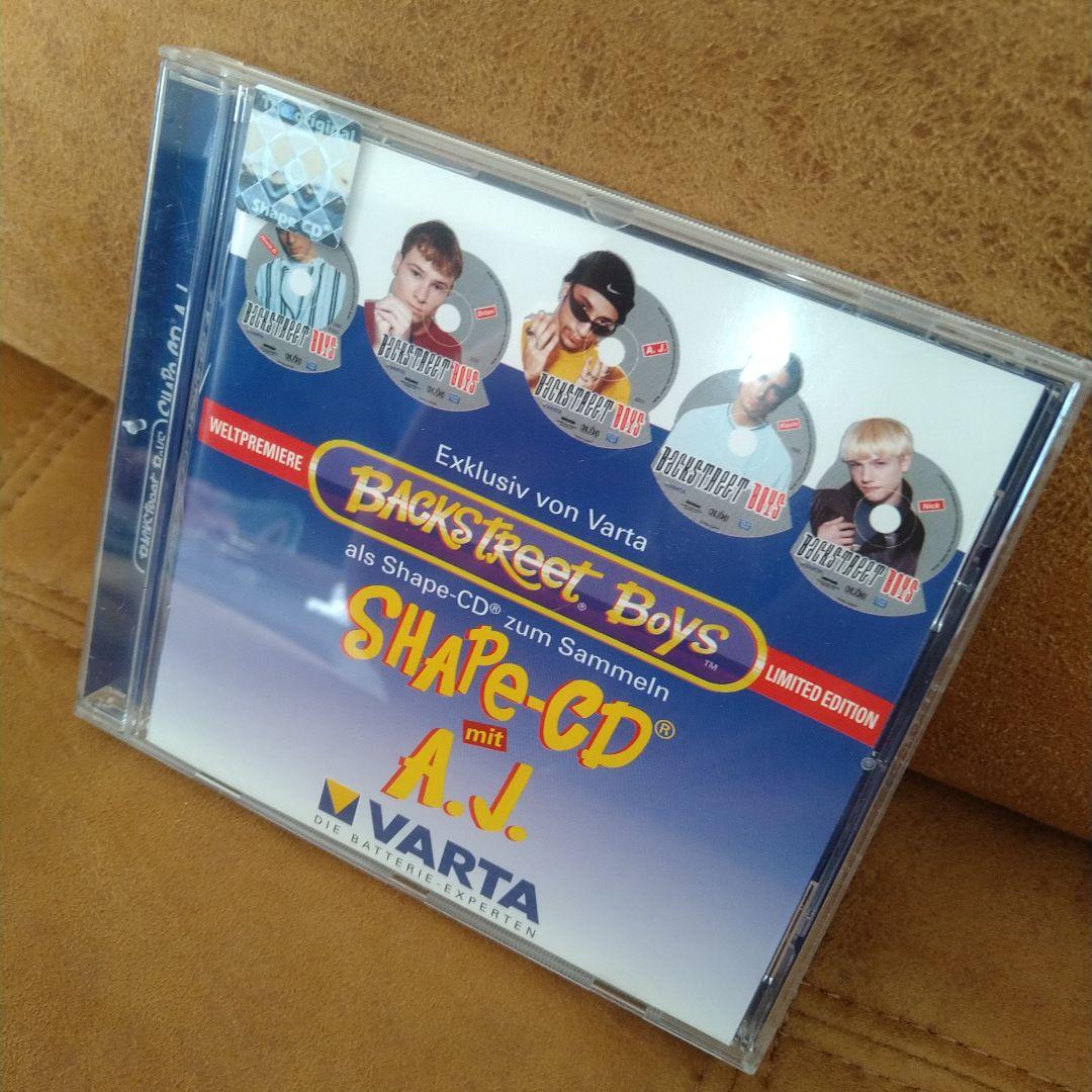Backstreet Boys Shape-CD Limited Edition 5-Disc Set Varta Promo Rare 1997