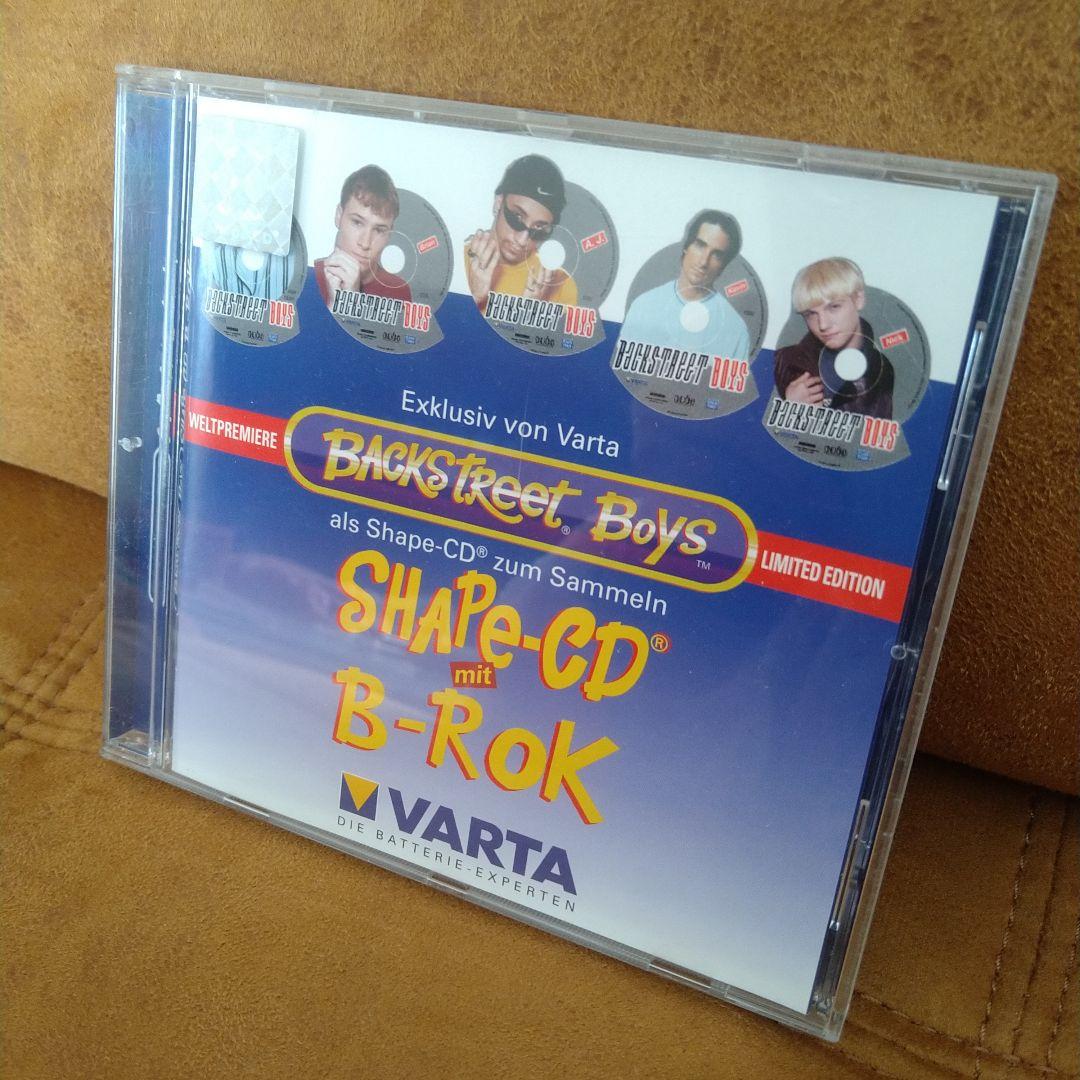 Backstreet Boys Shape-CD Limited Edition 5-Disc Set Varta Promo Rare 1997