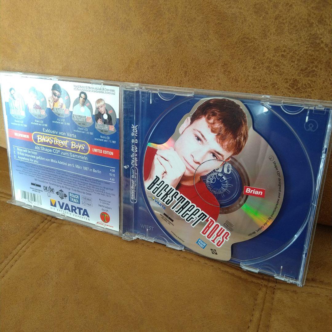 Backstreet Boys Shape-CD Limited Edition 5-Disc Set Varta Promo Rare 1997