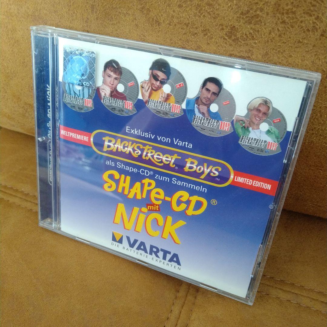 Backstreet Boys Shape-CD Limited Edition 5-Disc Set Varta Promo Rare 1997