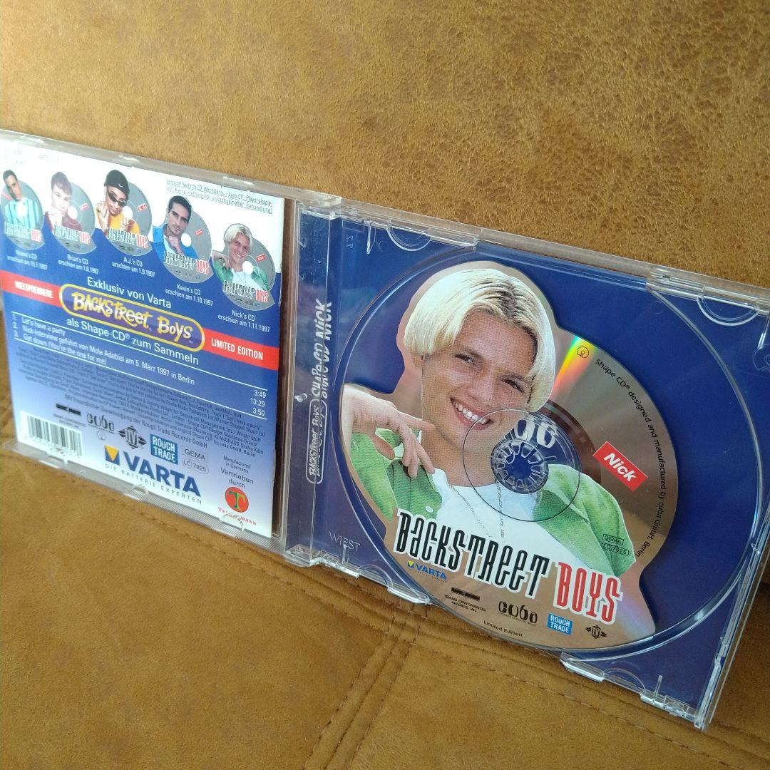 Backstreet Boys Shape-CD Limited Edition 5-Disc Set Varta Promo Rare 1997
