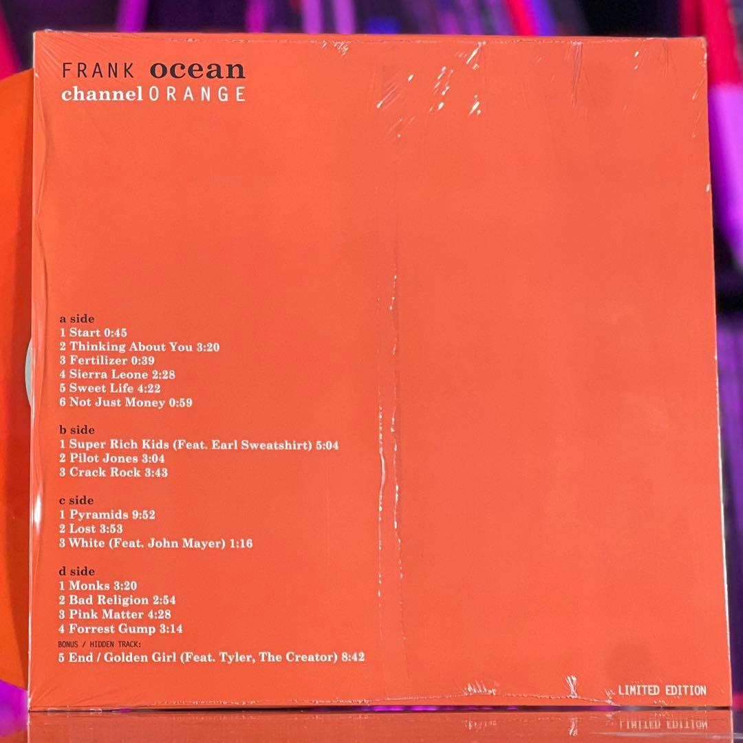 Frank Ocean Channel Orange 2LP Vinyl Record  Sealed | Japansoundstore