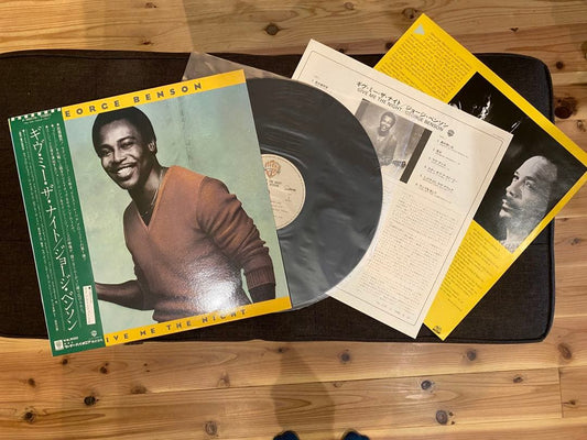 George Benson - Give Me The Night LP Japan Vinyl Record with Obi Strip