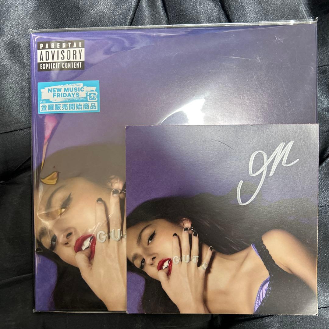 Olivia Rodrigo GUTS Deluxe Edition Signed Card CD Used Excellent Condition | Japansoundstore