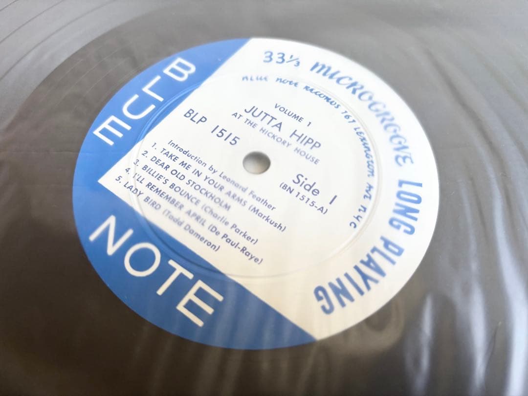 Jutta Hipp - At The Hickory House Vol 1 & 2 Japan 2LP Blue Note Premium Reissue