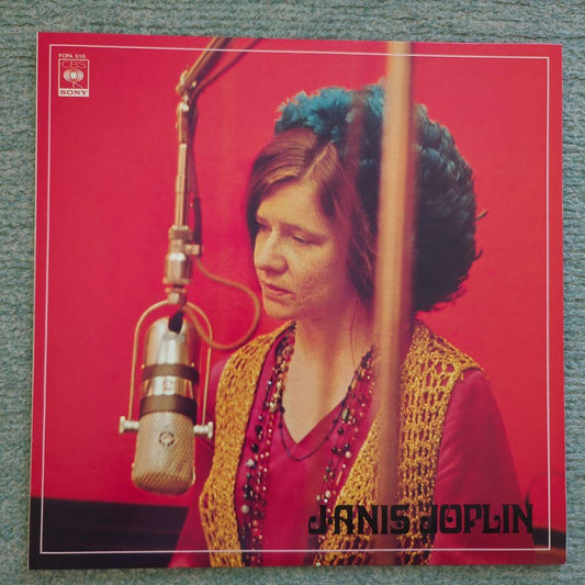 Janis Joplin Vinyl LP Japan Pressing Classic Rock Blues CBS/Sony FCPA 510
