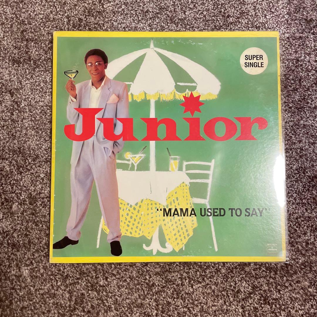 Junior - Mama Used to Say 12" Single Japan Mercury Soul Funk Rare Pressing