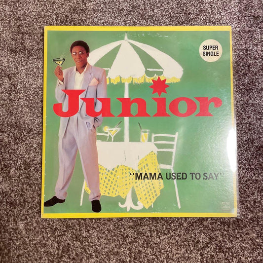 Junior Mama Used to Say 12" Single, Colorful Cover, Used, Vinyl Record | Japansoundstore