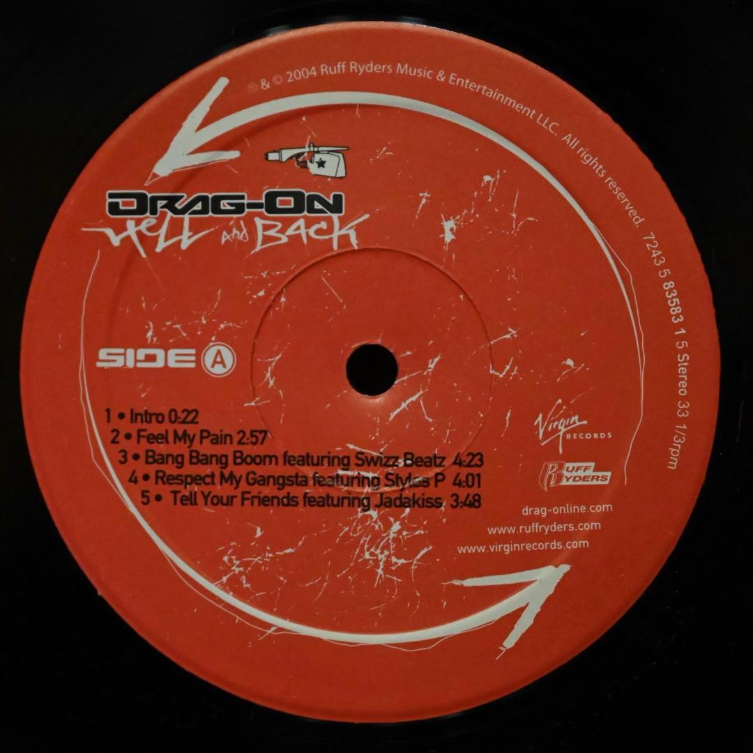 Drag-On - Hell And Back 2LP Vinyl Record 2004 Ruff Ryders Hip Hop Album