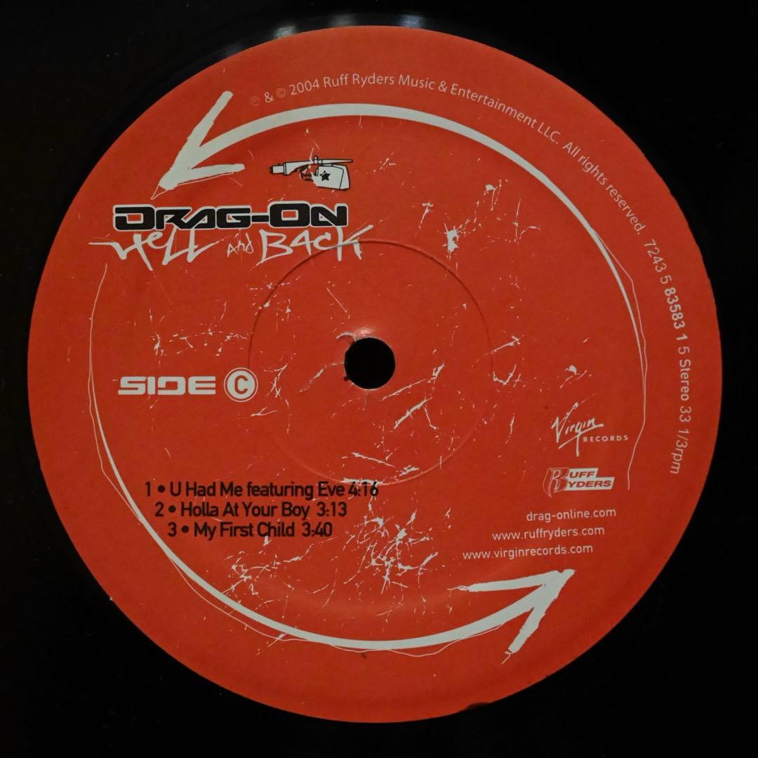 Drag-On - Hell And Back 2LP Vinyl Record 2004 Ruff Ryders Hip Hop Album