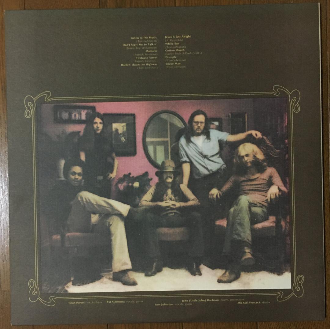 The Doobie Brothers Toulouse Street Japan LP Vinyl Record w/ Obi & Liner Notes