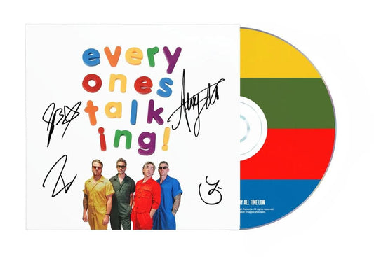 All Time Low Everyone's Talking Autographed Import CD  Unused | Japansoundstore