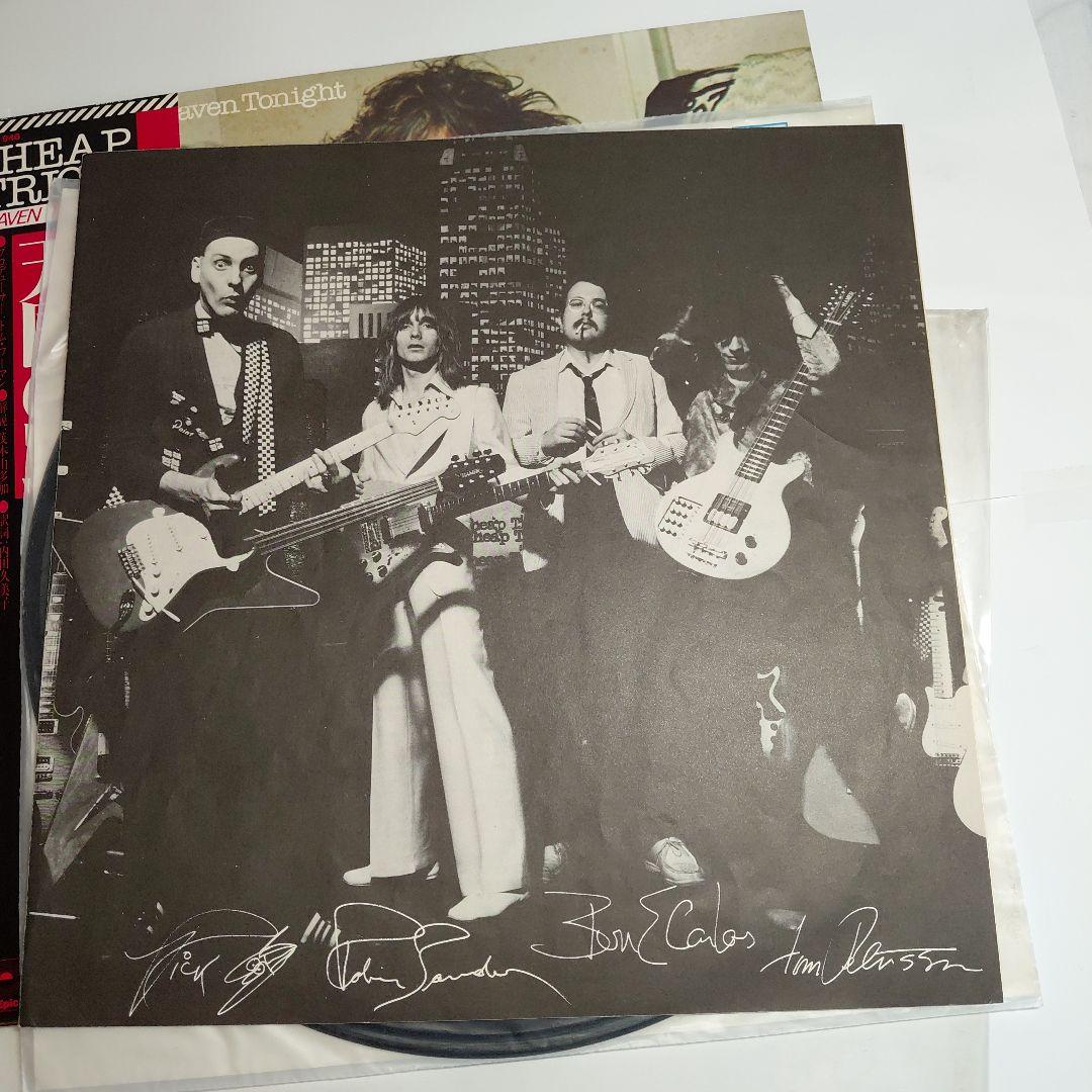 Cheap Trick Heaven Tonight Japan LP Vinyl Record w/ Obi Insert Tour Edition