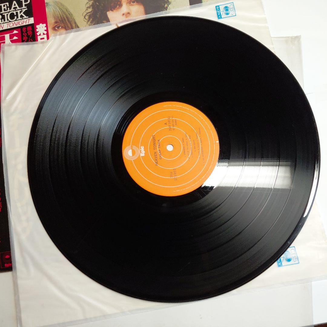 Cheap Trick Heaven Tonight Japan LP Vinyl Record w/ Obi Insert Tour Edition