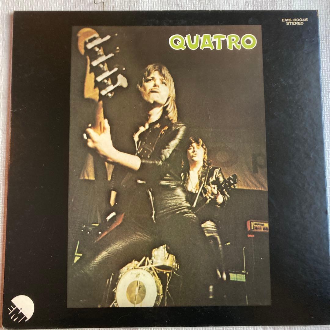 Suzi Quatro Quatro Vinyl LP 1974 Japan EMI EMS-80045 Glam Rock