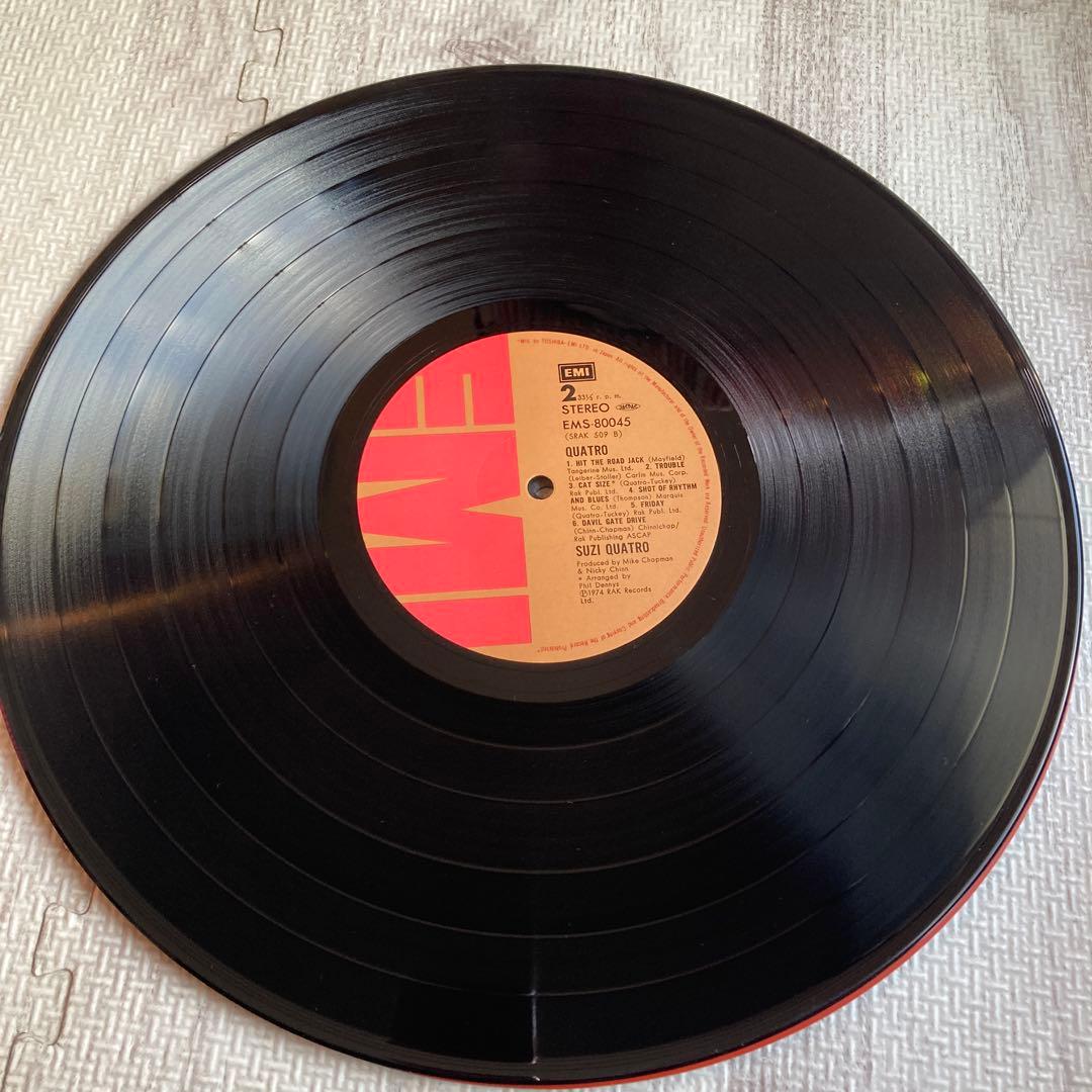 Suzi Quatro Quatro Vinyl LP 1974 Japan EMI EMS-80045 Glam Rock